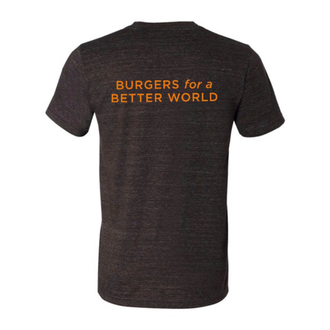 Burgers for a Better World T-shirt - Unisex
